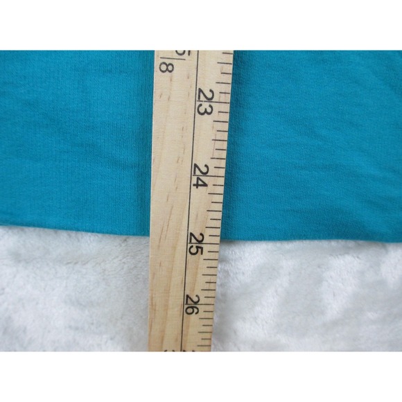 Disney Shirt Womens Medium Green Mickey Mouse Long Sleeve Key Hole‎ Casual* - Picture 8 of 9